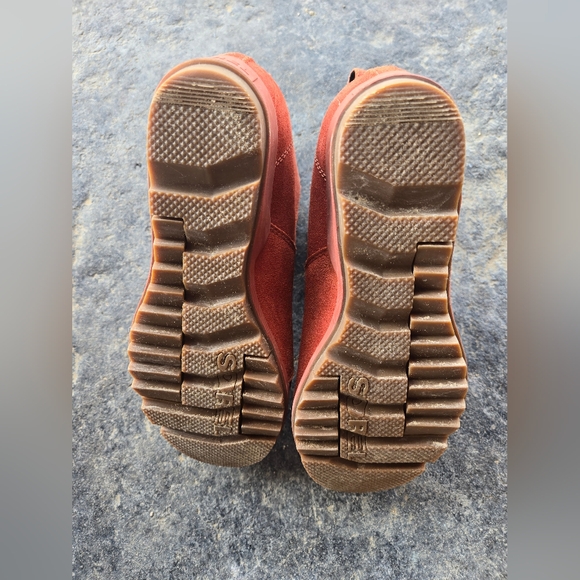 SOREL Ankle Boots Booties Coral Size 5.5 - Picture 6 of 7
